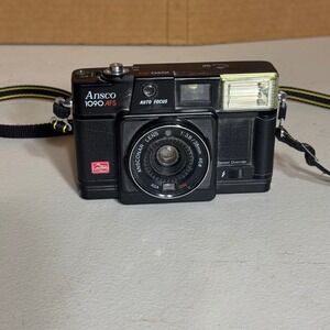 Ansco 1090 AFS Auto Focus 35mm Point & Shoot Film Camera Vintage untested